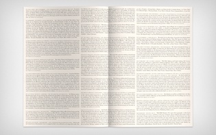 Rear view with information on the exhibits