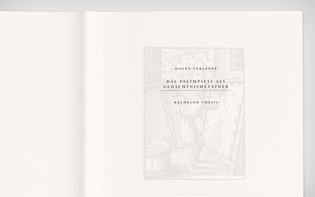 Detail of the front cover