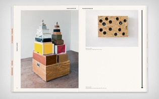 Spread from the catalogue section