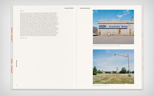 Spread from the catalogue section