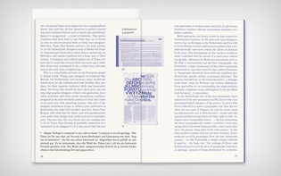 Spread showcasing Jan Middendorp’s contribution