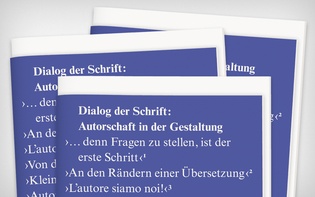 Stack of publications (detail)