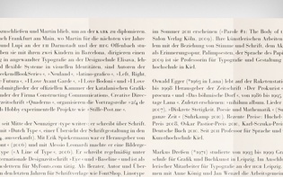 Detail of the speakers’ short vitae