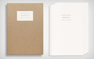 The box and the text booklets