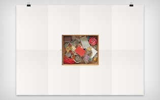 First of 10 posters, showcasing the first of five drawers