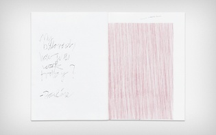 Spread from the second section: “Mise en scène”