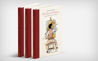 “With Brush and Palette,” a children’s book about famous artists and their works