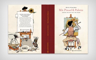 Front and back cover (half-linen)