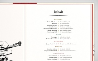 Detail of the table of contents