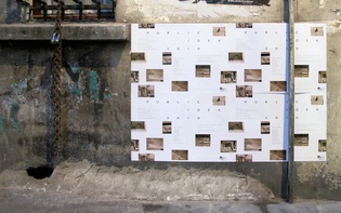 Four posters on display in Istanbul, Turkey