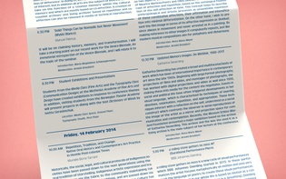 Another detail of the leaflet’s verso