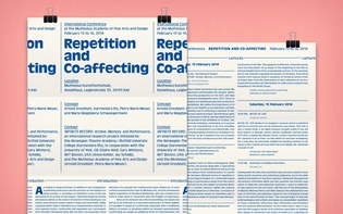 Close-up of the poster